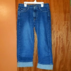 90's Vintage BONGO Denim Capris